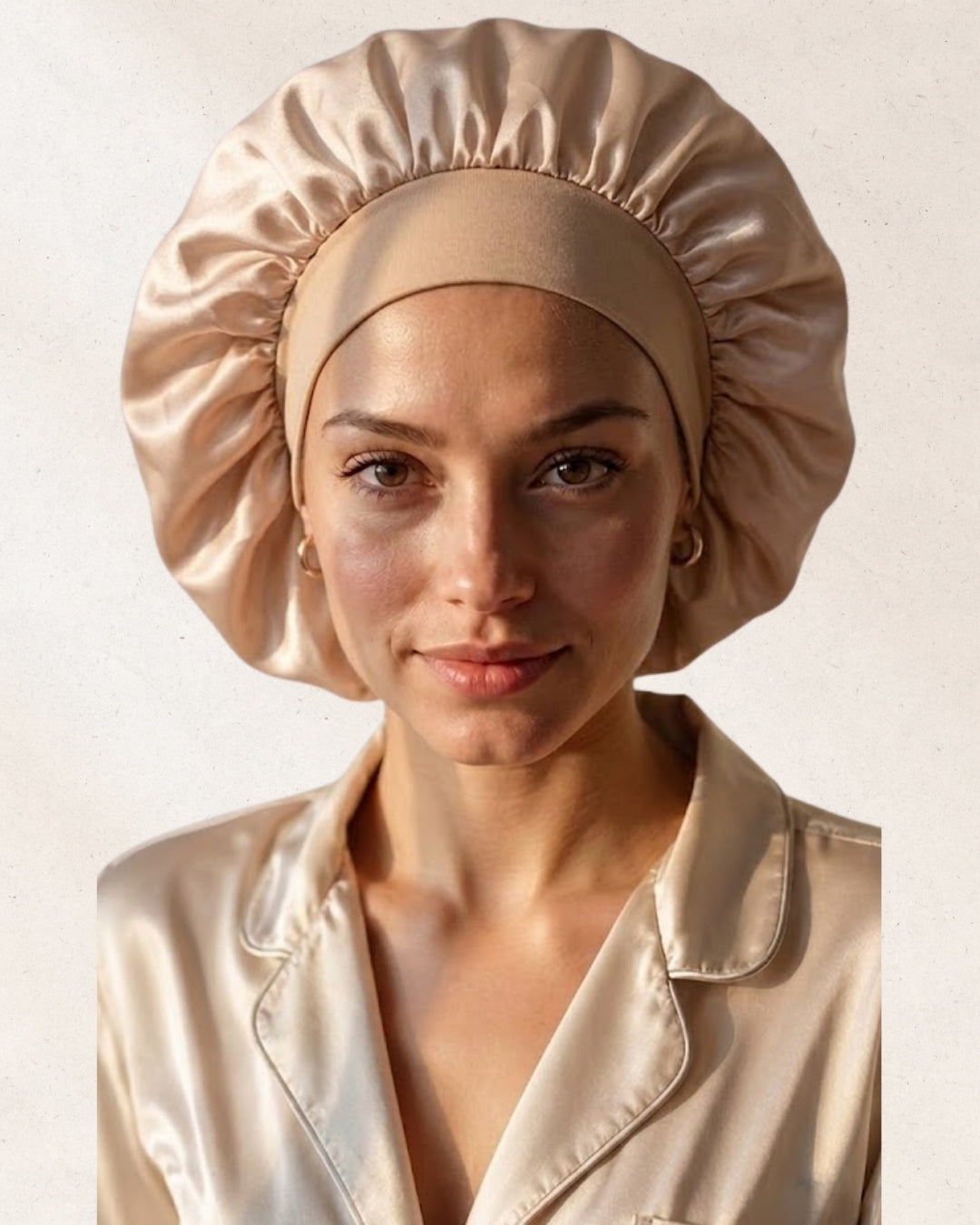 Bonnet Lunéa en Satin + un cadeau🎁