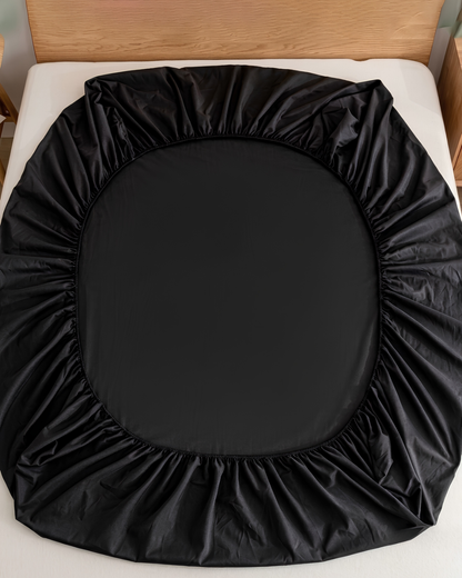 Drap-housse 1P +taie d’oreiller en satin+🎁