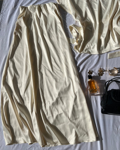 jupe en satin