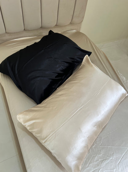 Taie d’oreiller en satin
